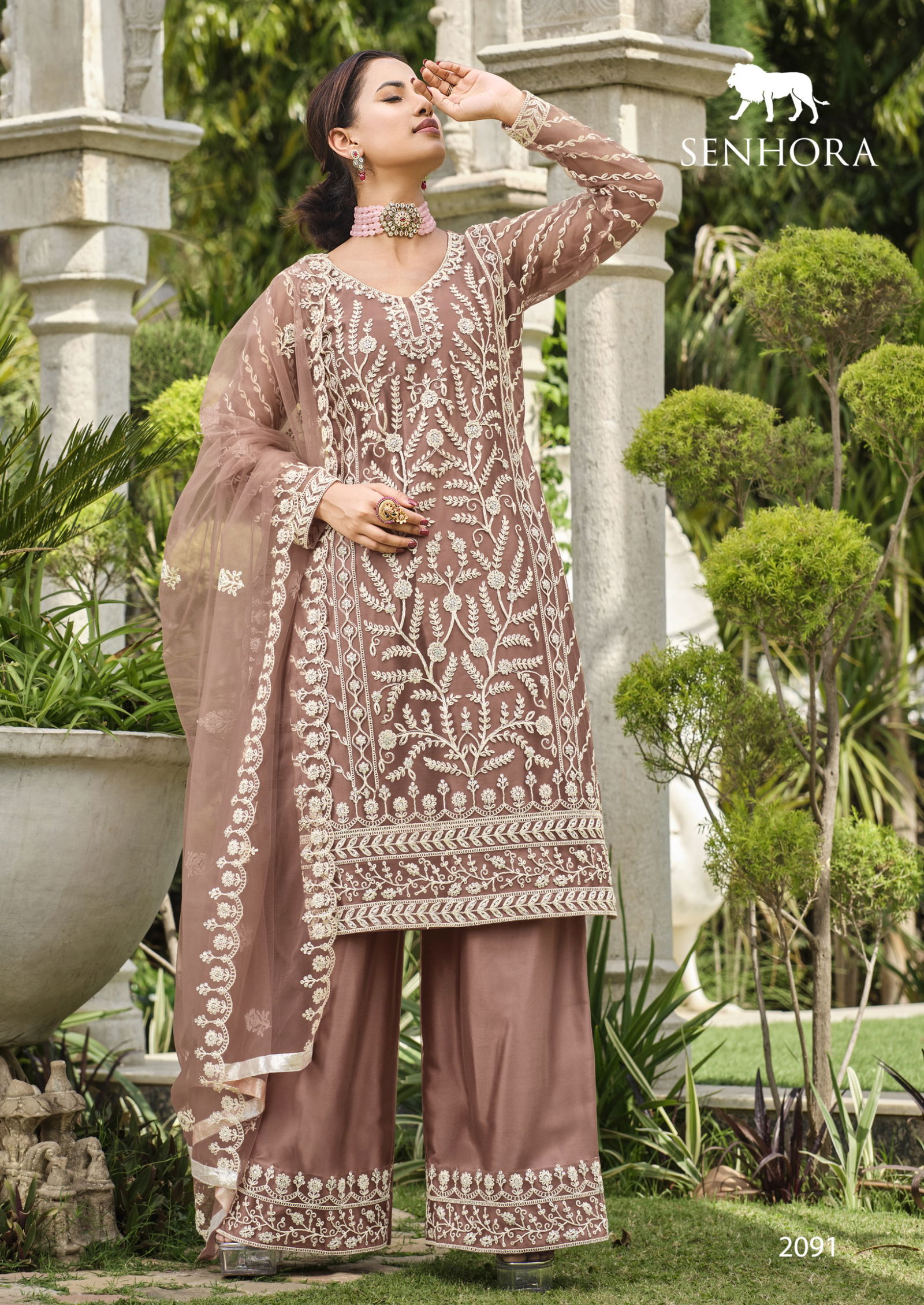 Vedika 2 By Senhora Palazzo Designer Salwar Suits Wholesale Shop In Surat